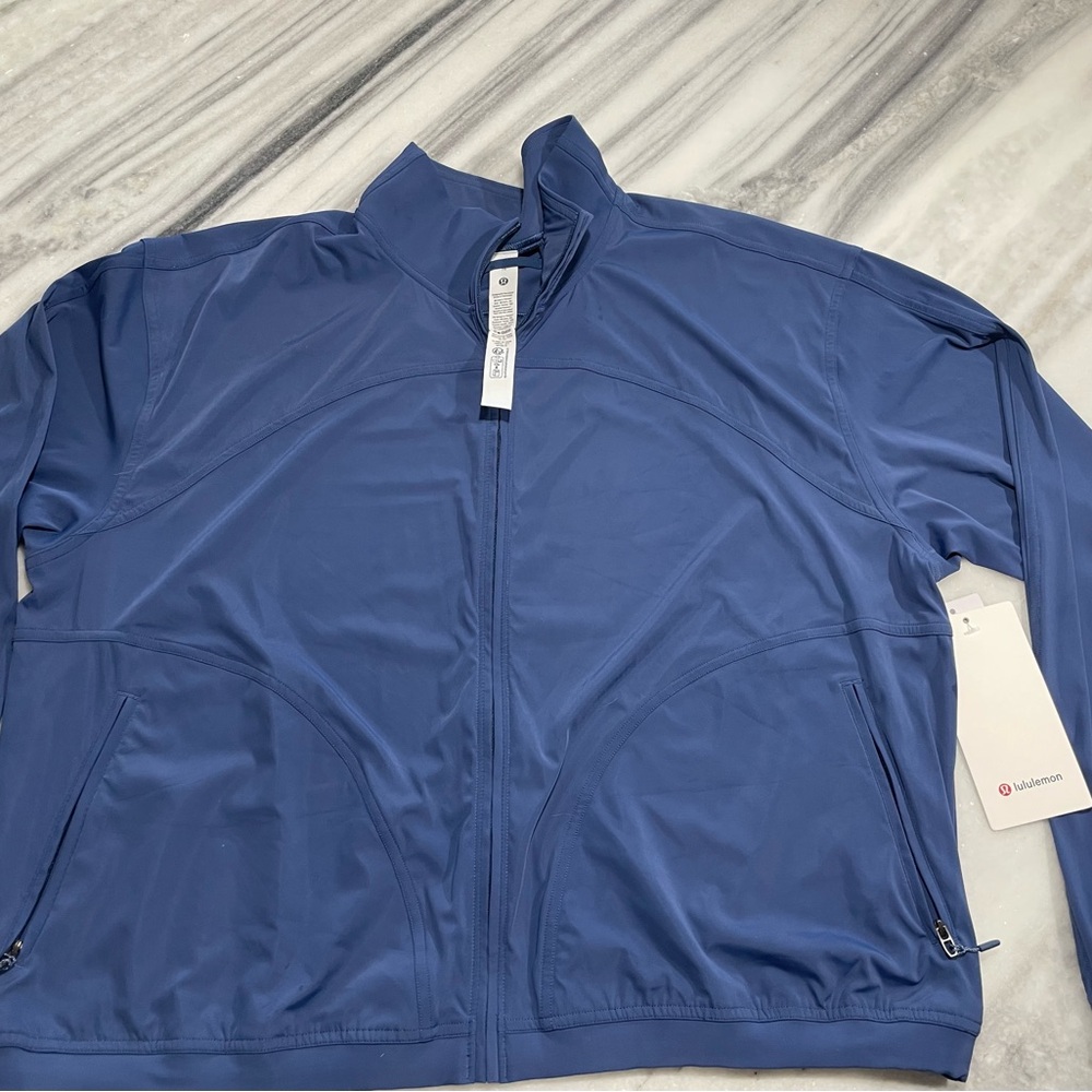 LULULEMON SLEEK FULL-ZIP RUNNING JACKET